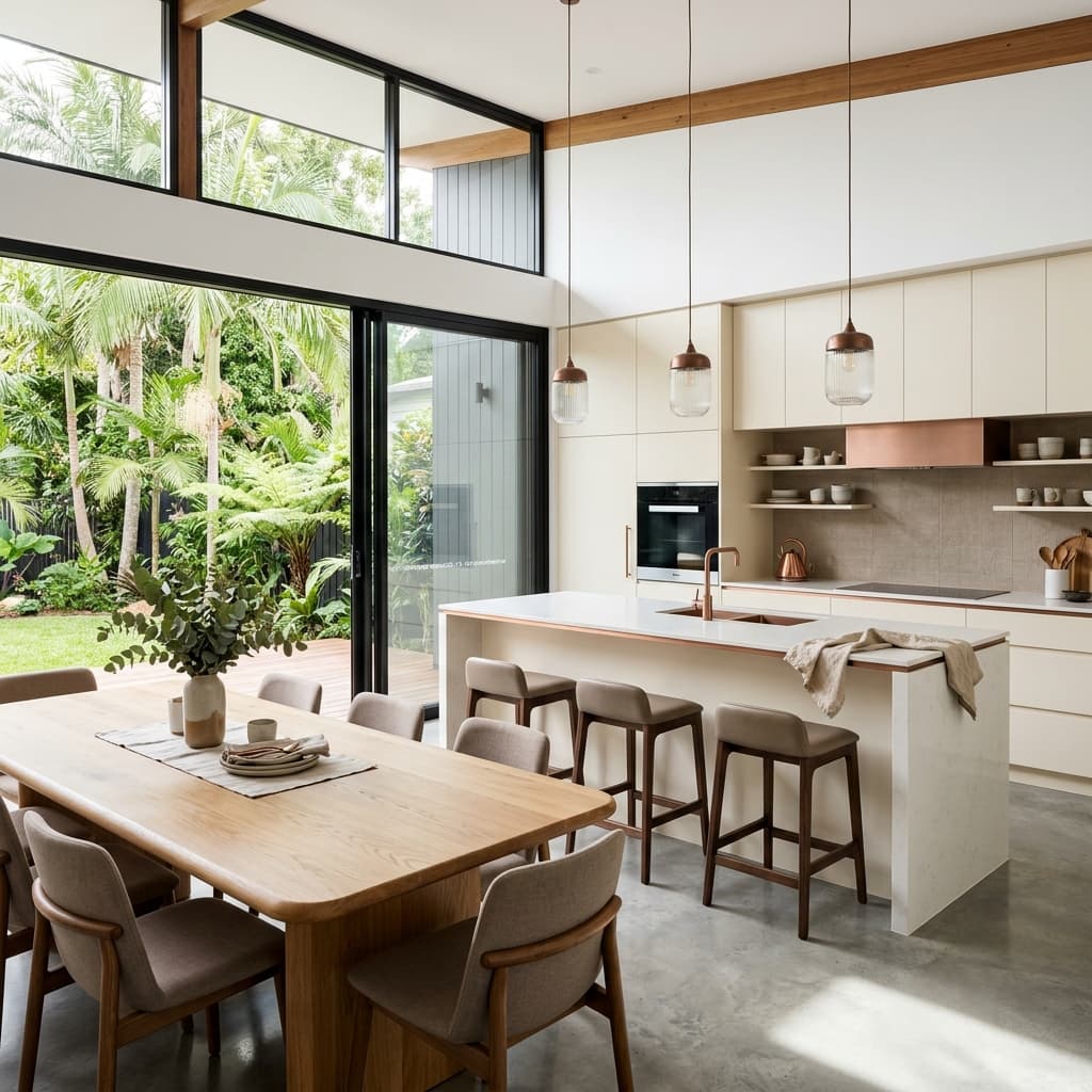 Premium kitchen renovation completed by Reno Lift in Brisbane